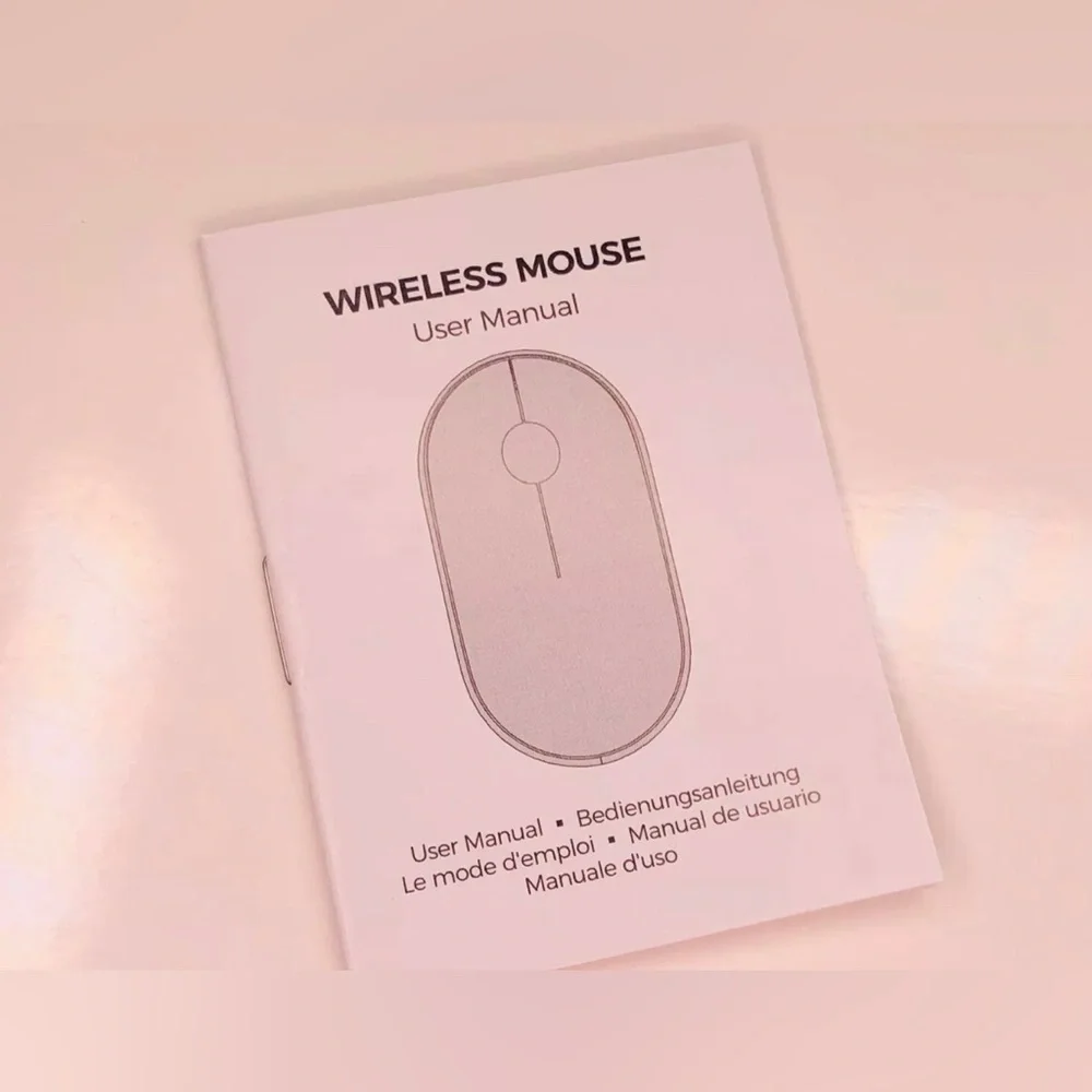 Computer Wireless Mouse Black